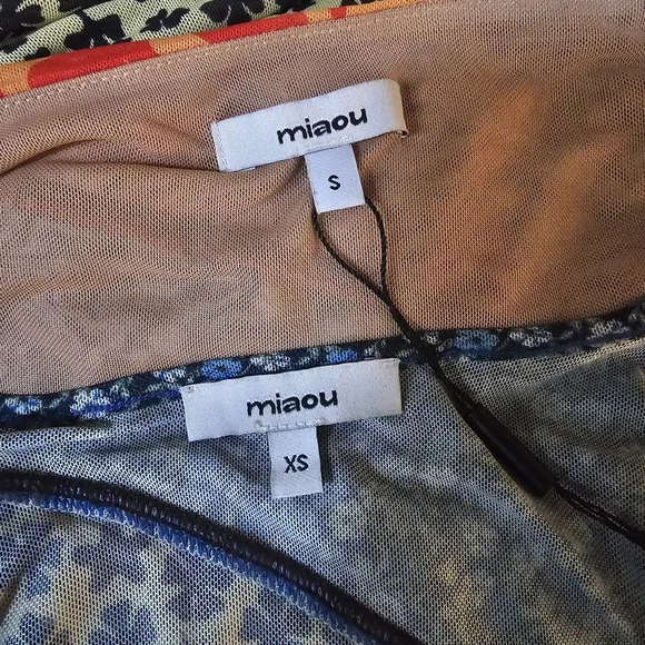 Miaou Green Paloma Elsesser Edition Skirt/T-Shirt Set - Picture 10 of 12